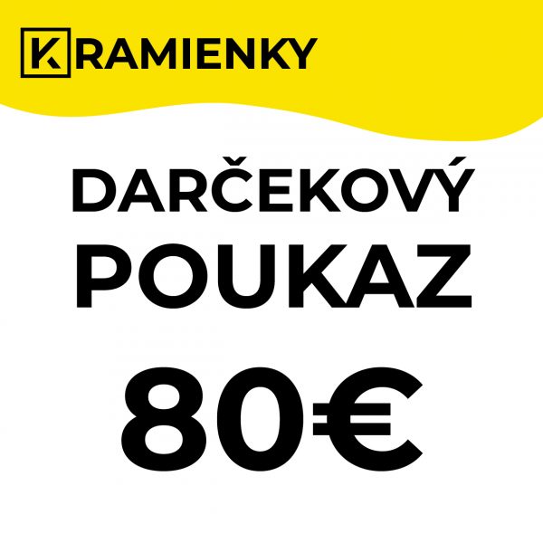 Darčekový poukaz na 80€