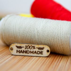 Drevená nášivka 100% HANDMADE