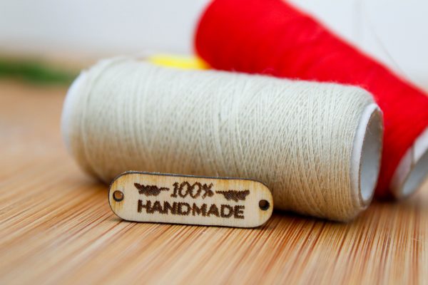 Drevená nášivka 100% HANDMADE
