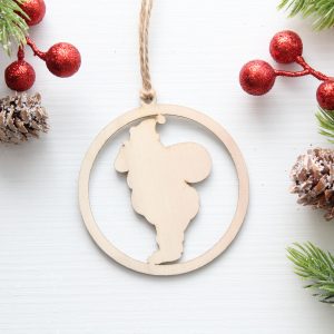Vianočná guľa SANTA