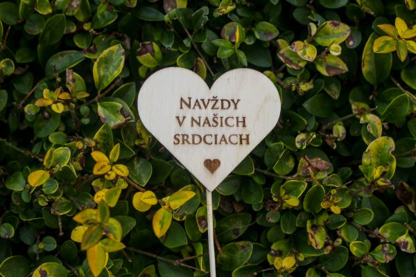 Zápich NAVŽDY V NAŠICH SRDCIACH