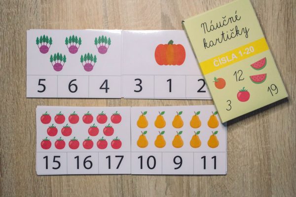 Set náučných kartičiek ČÍSLA a PÍSMENKÁ - Image 5