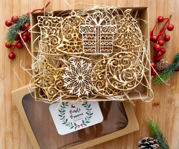 Kolekcia vianočných ozdôb ORNAMENT (24 dielna) - Image 5