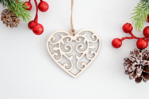 Vianočné srdce ORNAMENT