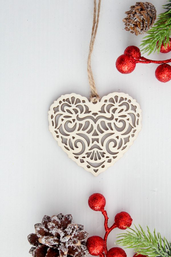 Vianočné srdce ORNAMENT 2 - Image 2