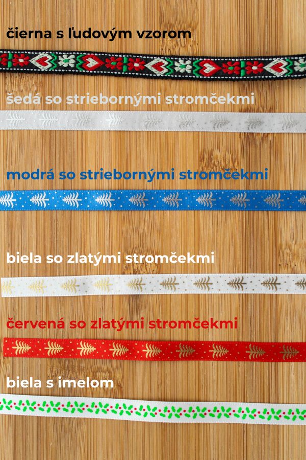 Vianočná ozdoba s menom - VLOČKA - Image 4